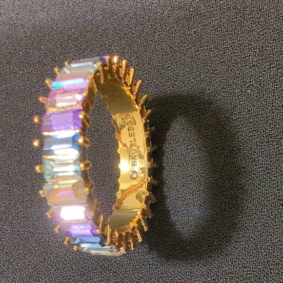 BaubleBar Mini Alidia Ring- Multi Blue - Picture 4 of 4